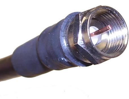 F-type coaxial connector