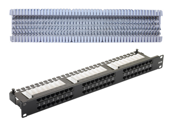 Punch-down block & patch panel