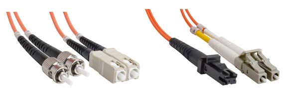 ST, SC, MT-RJ, LC and connectors