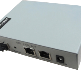 EPON ONU with 1 port Fast Ethernet and 1 port Gigabit Ethernet